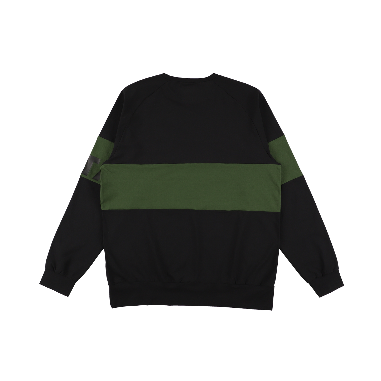 アスレタパネル切替えクルーシャツ(BLK)