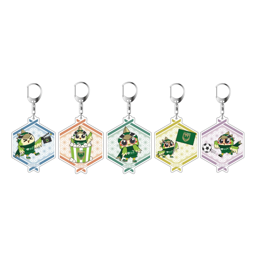 東京ヴェルディ×松竹コラボ トレーディングアクリルキーホルダー（全5