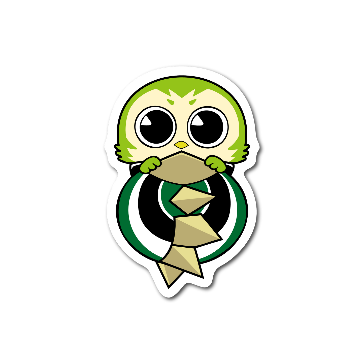 リヴェルンステッカー(帽子持ち)