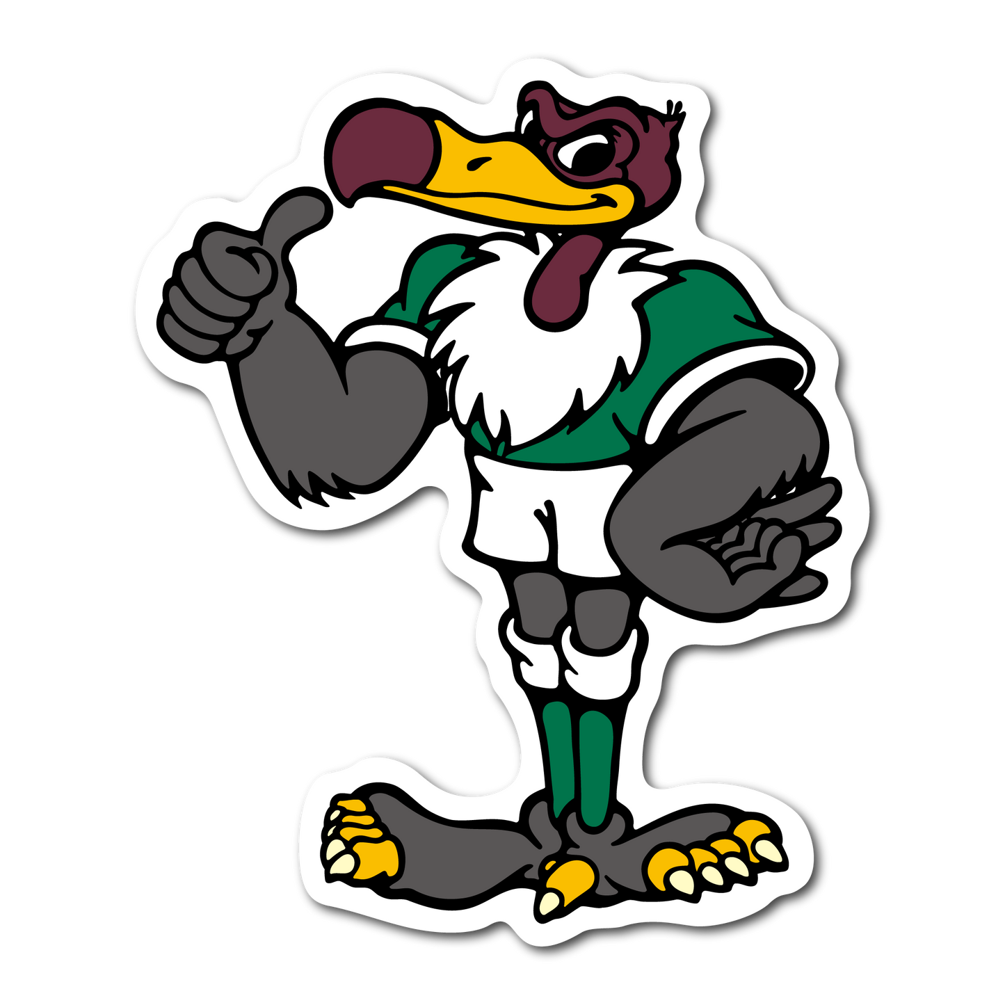 ヴェルディ君ステッカー(キリッ)