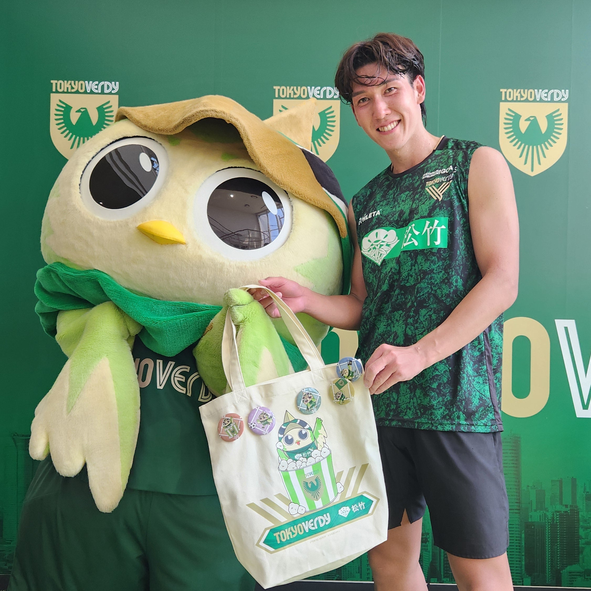 ヴェルディ×アスレタ コラボ　トートバック 東京ヴェルディ×松竹コラボ トートバッグ – 東京ヴェルディ公式