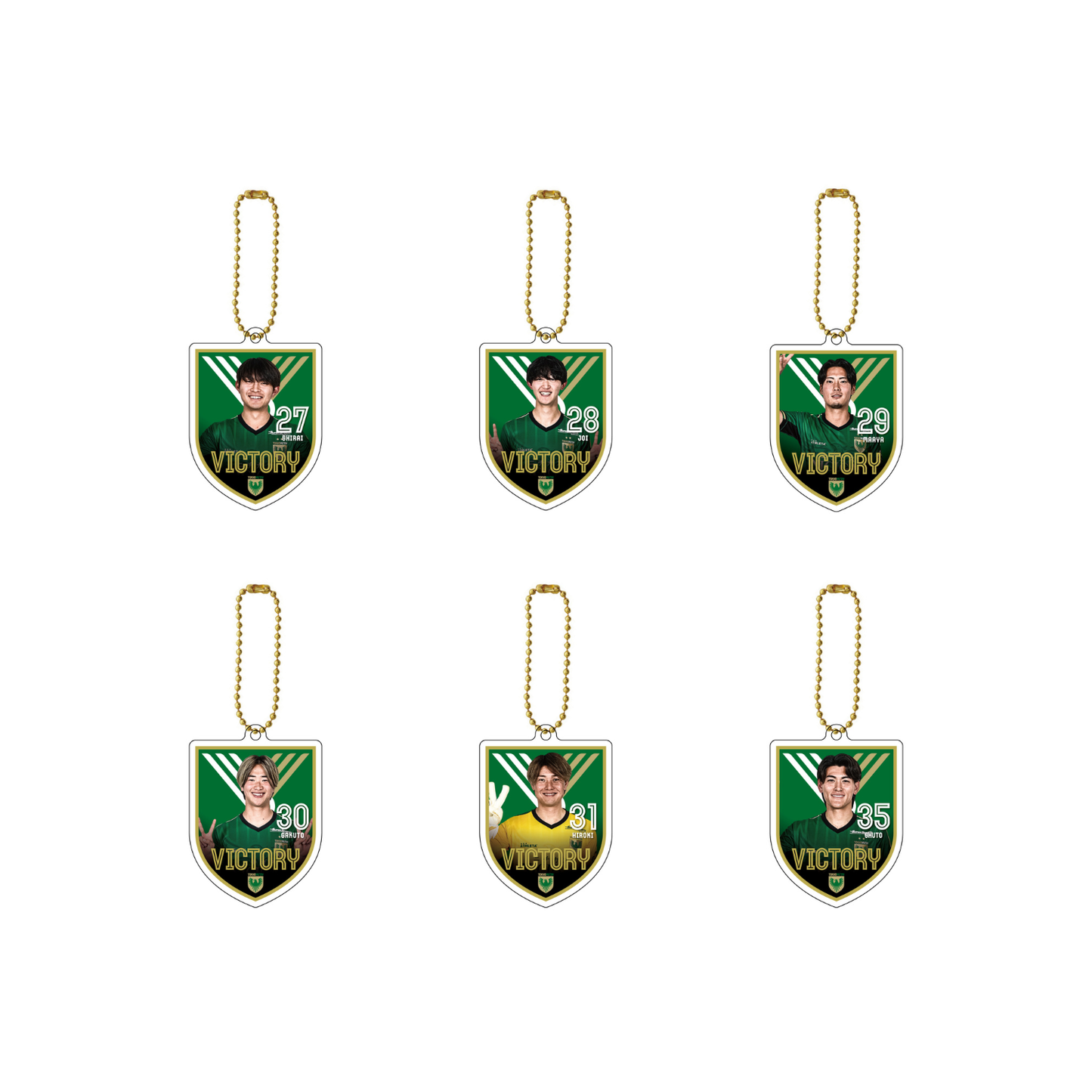【勝利時限定】明治安田J1百年構想リーグ シークレットVICTORY箔押しキーホルダー