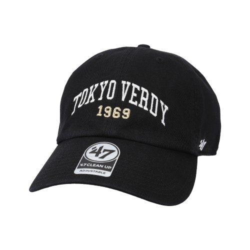 2025 47’CLEAN UPキャップ（TOKYOVERDY）（BLK）