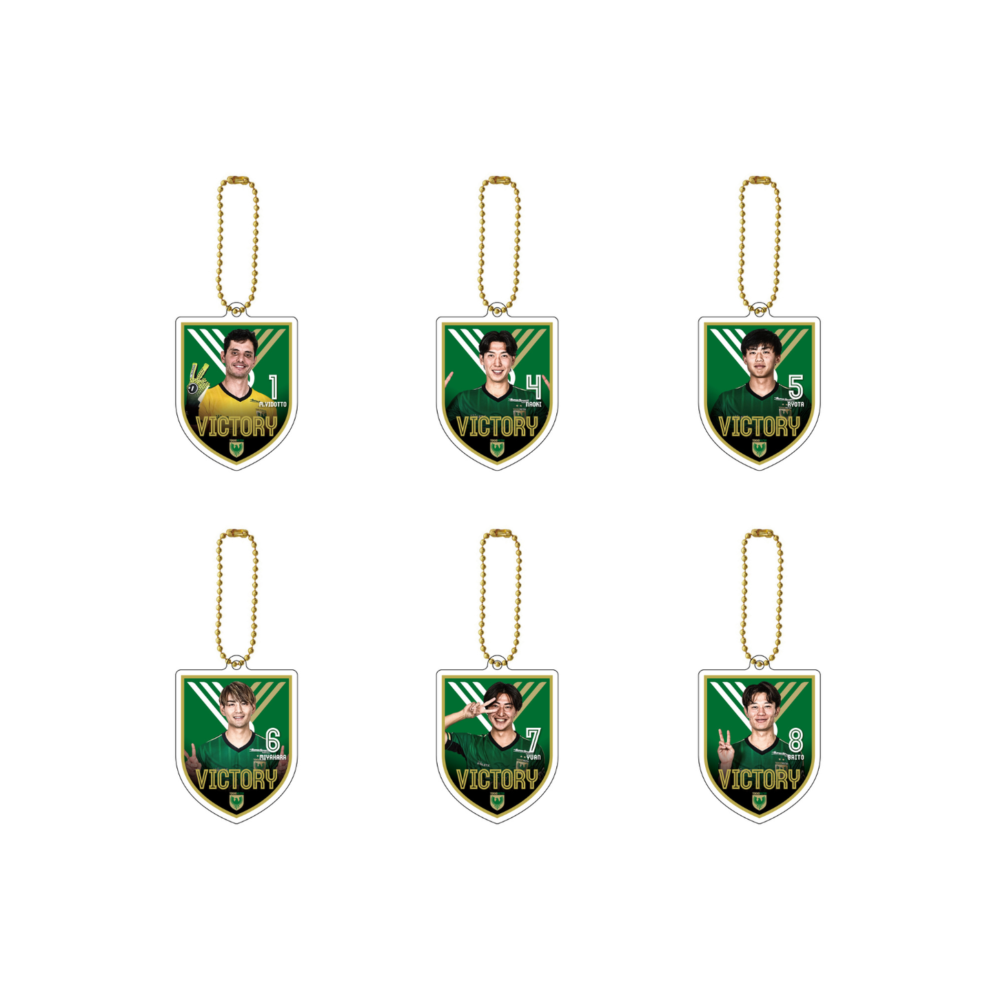 【勝利時限定】明治安田J1百年構想リーグ シークレットVICTORY箔押しキーホルダー