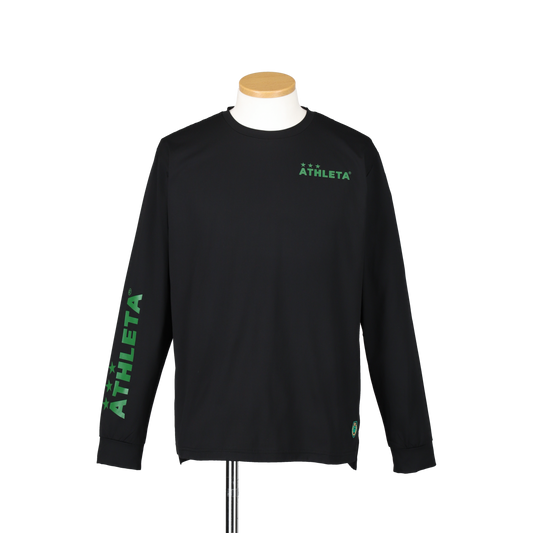選手着用モデルアスレタロングスリーブTシャツ(BLK)