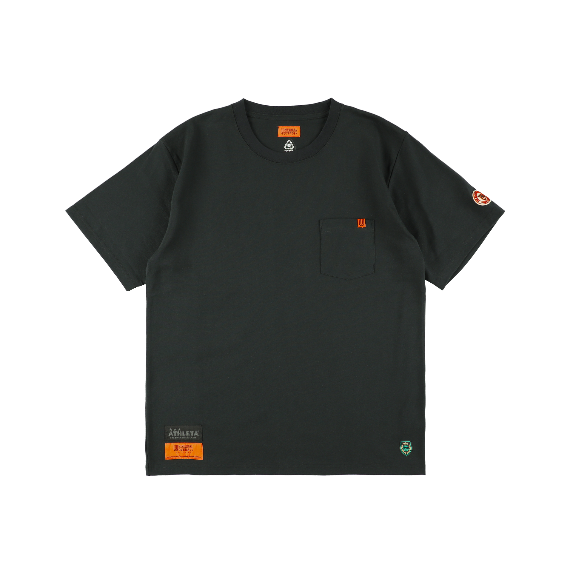 アスレタTBC(THE BACKSTAGE CREW)ブラジルコットンポケットTシャツ アスレタTBC(THE BACKSTAGE CREW)ブラジルコットンポケットTシャツ