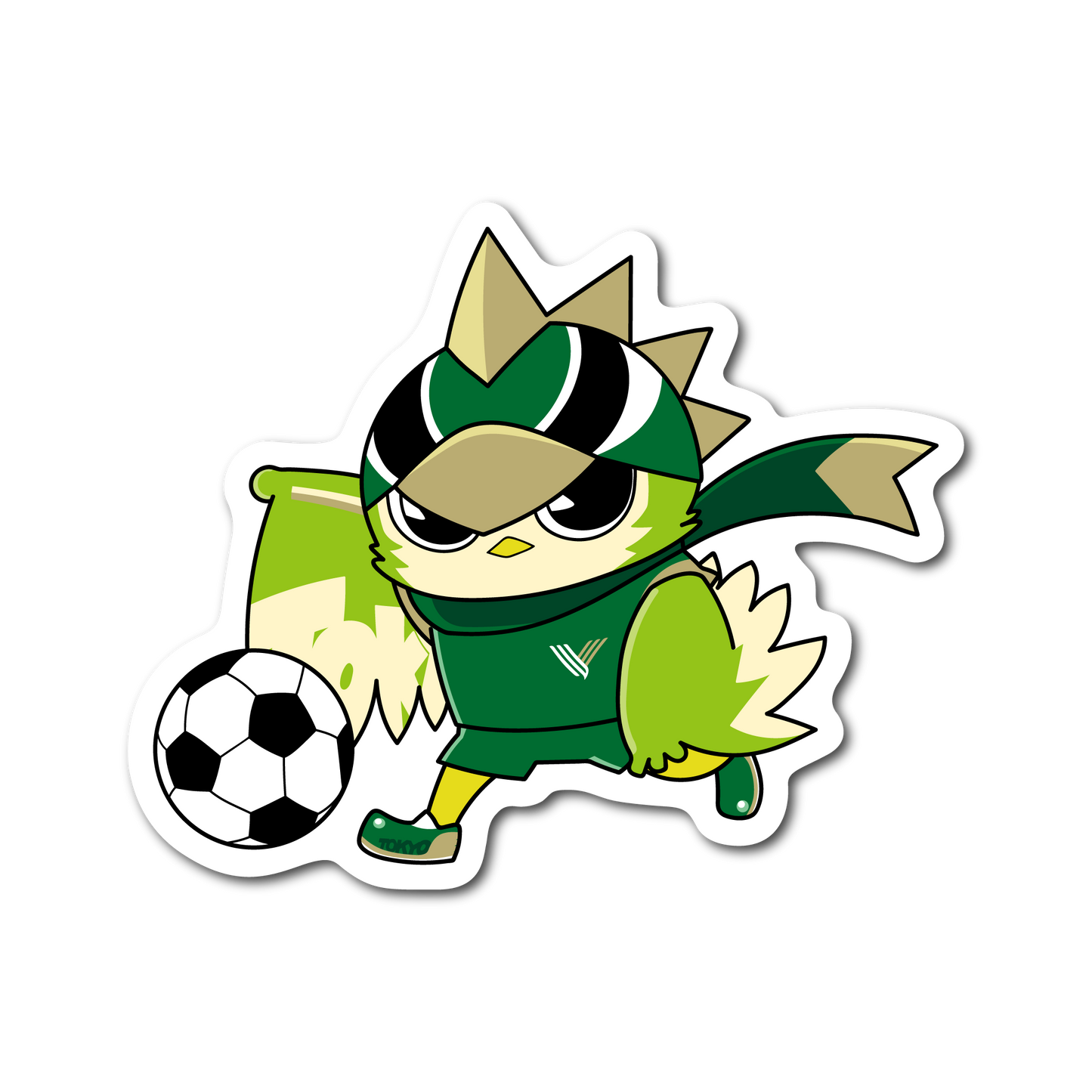 リヴェルンステッカー（ドリブル）