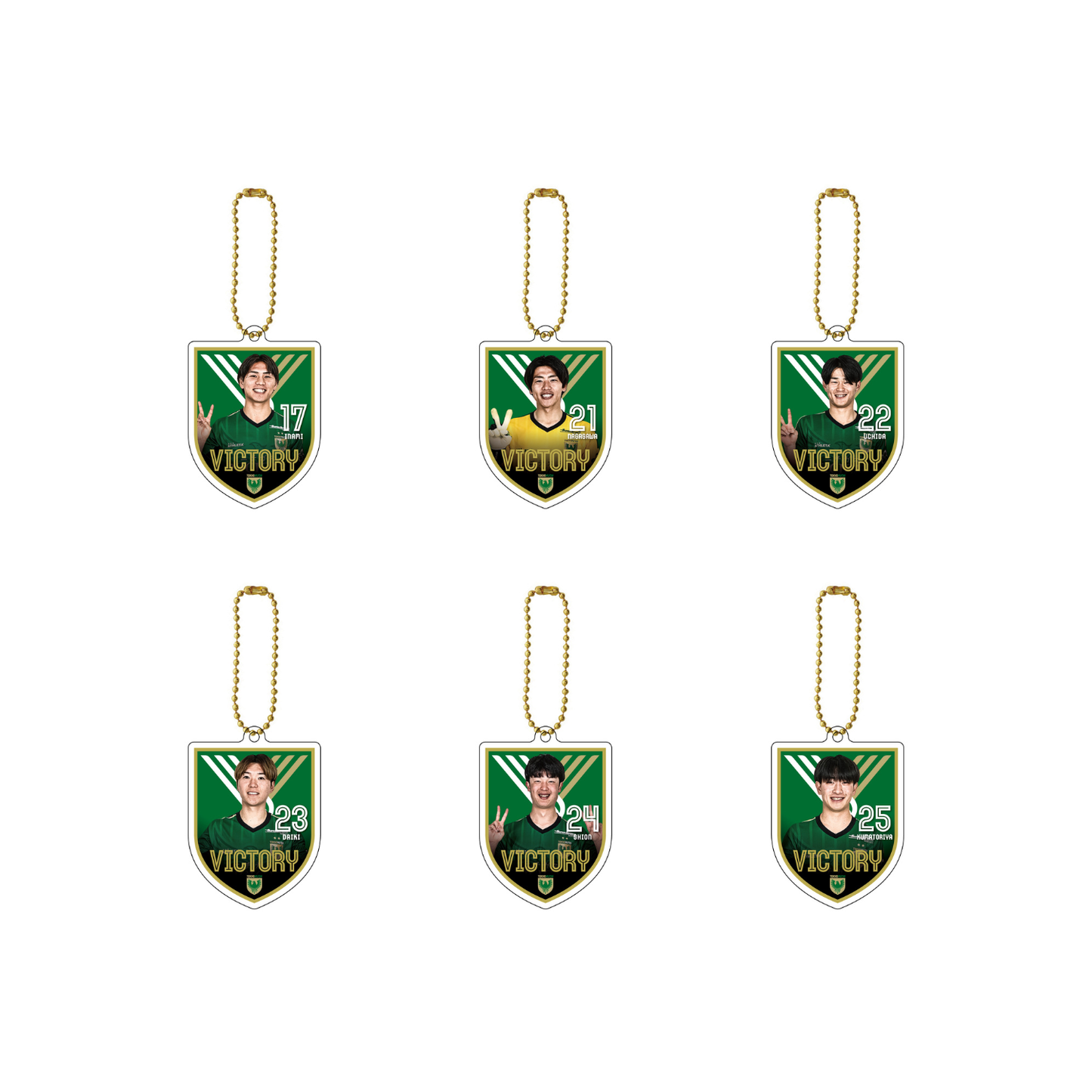 【勝利時限定】明治安田J1百年構想リーグ シークレットVICTORY箔押しキーホルダー