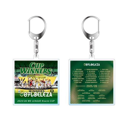 2025/26 WE LEAGUE Kracie CUP 優勝記念アクリルキーホルダー【受注商品】